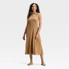 Women's Ribbed Maxi A-Line Dress - Universal Thread™ - 3 of 3