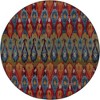 Unique Loom    Outdoor Modern Ikat Area Rug - 2 of 4