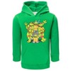 Teenage Mutant Ninja Turtles TMNT Leonardo Michelangelo Donatello Raphael Fleece Pullover Hoodie Toddler to Big Kid - 2 of 4