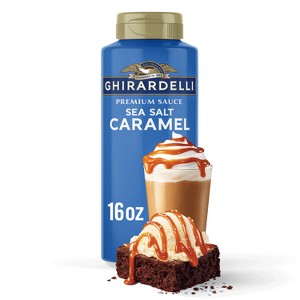 GHIRARDELLI Premium Sea Salt Caramel Sauce - 16oz - 1 of 4