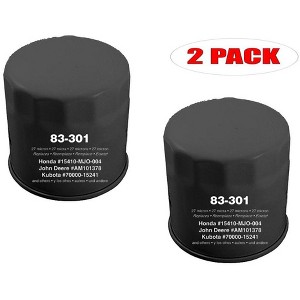 Oregon 83-301 (2 Pack) Oil Filter Replace Honda 15400-679-023 15400-POH-305 - 1 of 1