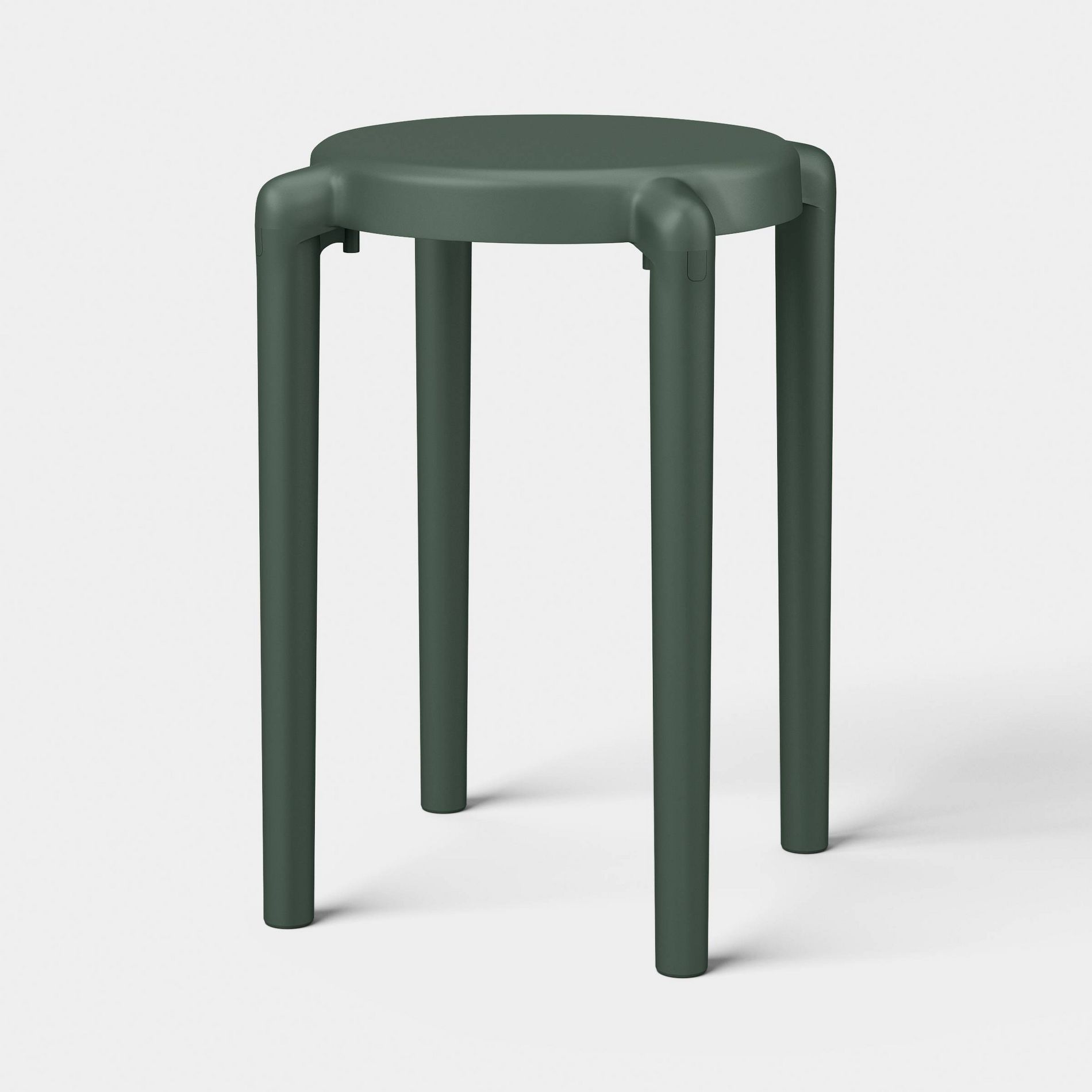 Round Accent Patio End Table Green - Room Essentials™
