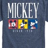 Men's - Disney - Mickey Color Blocks Short Sleeve Graphic T-Shirt - 2 of 4