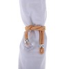 Unique Bargains Faux Crystal Curtain Ties Polyester Plastic 2 Pcs - 4 of 4