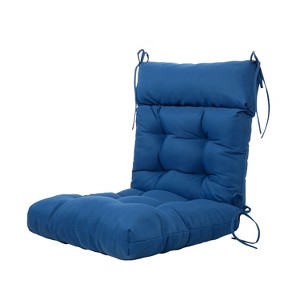 ARTPLAN All Weather Chair Outdoor Cushions of Adirondack Chair with High Back Wicker Tufted Pillow for Outdoor Furniture - 1 of 4