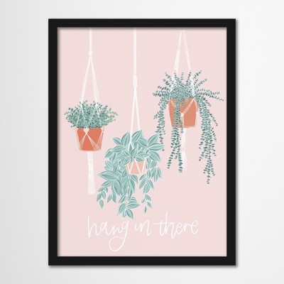 Americanflat Botanical 22x28 Framed Print - Tiny House Plants