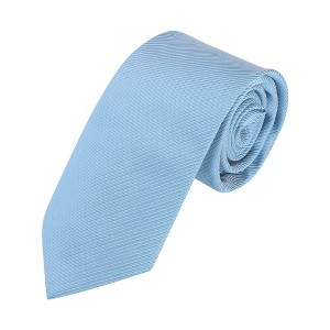 Allegra K Men's Self-tied Textured Wide Necktie - 1 of 4