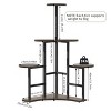 Artloge 5 Tiers Tall Corner Plant Stand Industrial Multiple Flower Pots Display Stand for Living Room Garden Patio Balcony Office Decor - 4 of 4