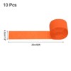 Unique Bargains Fine Texture Lightweight Soft to the Touch Not Easy to Fade Crepe Paper Streamers 10 Pcs - 2 of 4