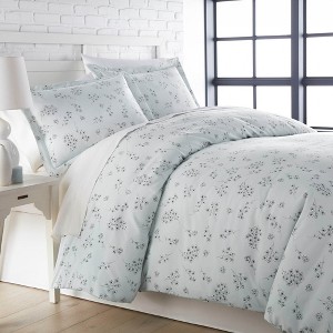 Southshore Fine Living Sweet Florals Oversized ultra-soft Duvet Cover Set with shams - 1 of 4