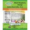 Larissa Veronica Black Raspberry Orange Medium Roast Coffee (Gourmet, Naturally Flavored, Whole Coffee Beans) (16 oz, ZIN: 563507) - 2 of 4