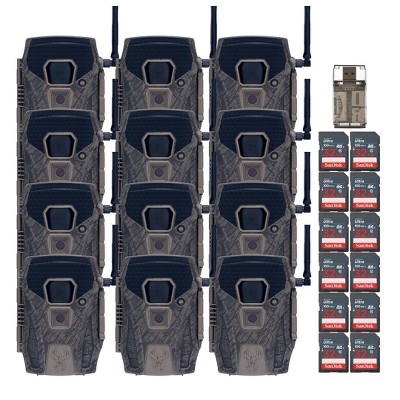 Wildgame Innovations Terra XT 2.0 Three Cellular Trail Cameras 4 Pack Bundle