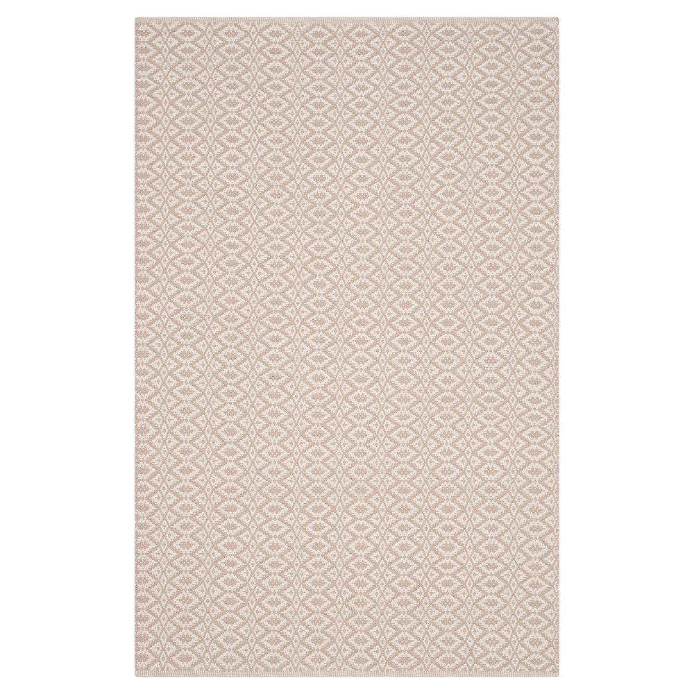 Kalina Flatweave Area Rug - Ivory/Beige (4'x6') - Safavieh