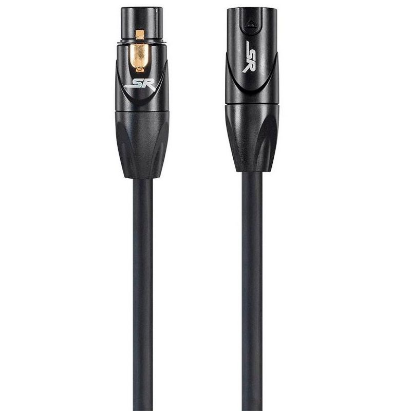 Monoprice XLR Male to XLR Female Cable [Microphone & Interconnect] - 35 Feet | Gold Plated, 16AWG - Stage Right Series, 2 of 7