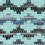 turquoise/blue/black