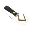 Unique Bargains Metal Outdoor PU Leather S Shelf Camping Hanger Hooks 2 Pcs - 2 of 4