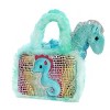 Aurora Small Seahorse Fancy Pals Fashionable Stuffed Animal Multicolor 7" - 4 of 4