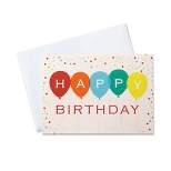 CEO Cards Birthday Greeting Card Box Set of 25 Cards & 26 Envelopes - B1705