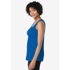 Woman Within Plus Size Rib Knit Tank - 4 of 4