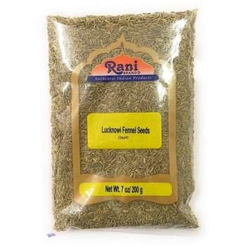 Fennel Lucknowi Seeds (Fine Small Fennel) - 7oz (200g) - Rani Brand Authentic Indian Products