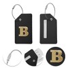 Unique Bargains Luggage Tag Black 1 Pc - 3 of 4