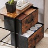 MAYEERTY Dresser Chest of Drawers with Metal Frame and Wood Top - 3 of 4