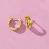 Pure Collection by Ross-Simons 14kt Yellow Gold 3-Row Huggie Hoop Earrings - 2 of 4