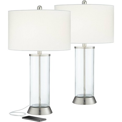 target glass table lamp