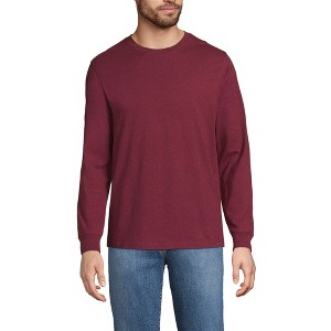 Lands' End Men's Super-T Long Sleeve T-Shirt - 1 of 3