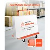 VEVOR Drywall Cart Dolly, 1800 lbs Load Capacity, Steel Panel Dolly with 4 Swivel Casters, Durable & Long-lasting, Panel Truck Cart, Orange - 3 of 4