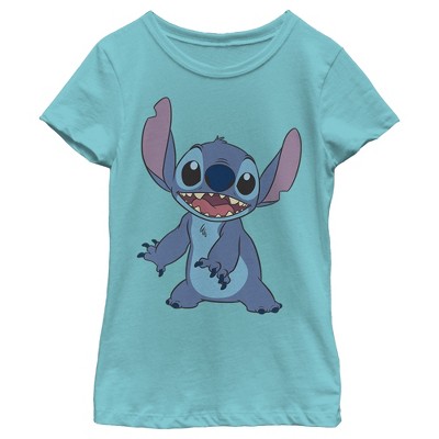 Girl's Lilo & Stitch Happy To See Me T-shirt : Target