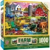 MasterPieces 1000 Piece Jigsaw Puzzle - Picnic on the Farm - 19.25"x26.75" - 2 of 4