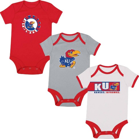 Nfl Kansas City Chiefs Baby Boys' 3pk Bodysuit Set : Target