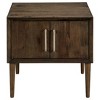 End Table Brown - Signature Design by Ashley: Mid-Century Storage Accent Table with Tapered Legs - 2 of 4