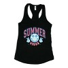 Simply Sage Market Summer Vibes Peace Happy Face Racerback Tank - 2 of 3