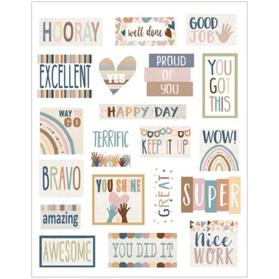Teacher Created Resources Everyone is Welcome Stickers, Pack of 120 (Pack of 10)