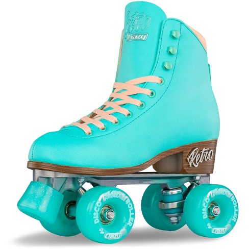 Crazy Skates White Retro Roller Skates - Classic Style Quad Skates For  Women And Girls - 12 : Target