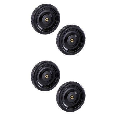 Gorilla Carts No Flat Replacement Wheel, Pneumatic Flat Free Cart Tires for Utility Garden Cart, Wheelbarrow, Dolly, and Wagon