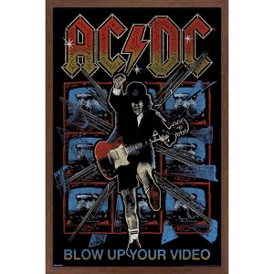 Trends International AC/DC - Blow Up Your Video Framed Wall Poster Prints - 1 of 4