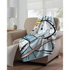Northwest Cinderella Micro Raschel Throw Blanket, 46" x 60", On Time - 2 of 4