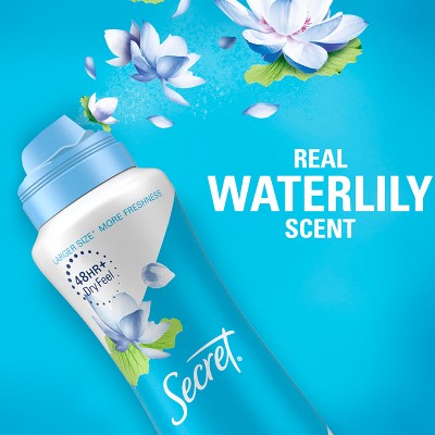 Secret Dry Spray Antiperspirant Deodorant - Waterlily and Argan Oil - 4.1oz_8