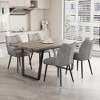 5-Piece Dining Set with Rectangular Table and 4 Chairs for Kitchen, Dining Room - 4 of 4