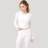 Anna-Kaci Active Women's Long Sleeve Cropped Sports Top with Open Back and Crisscross Strap Detail - 2 of 4