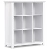 NicBex Multi Sized Cube Bookcase Storage Wood Bookshelves with Tapered Legs for Office Home - 2 of 4