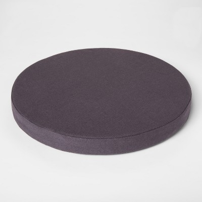 black round chair cushions