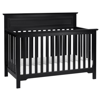 black 4 in 1 convertible crib