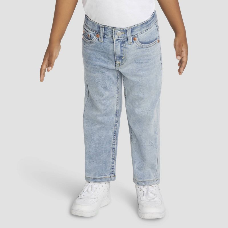 Levi's® Toddler Boys' 502 Regular Taper Strong Performance Jeans, 4 of 9
