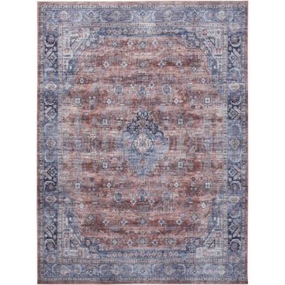 Nourison Washable Brilliance Vintage Medallion Indoor Rug