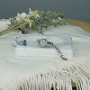 Aoibox White Marble Soap Dish Tray with Central Groove, Elegant Soap Holder for Bathroom Sink, Kitchen Countertop, Bedroom Vanity - 3 of 4