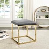 Modway Anticipate Ottoman Gold Gray - 4 of 4